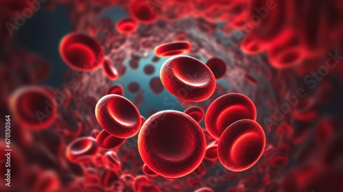 red blood cells #670130364