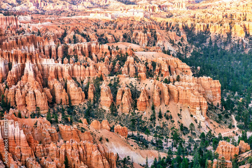 Bryce Canyon National Park, Utah, USA, incredibly colorful scenery, beautiful natural landscape. Concept, tourism, travel, landmark