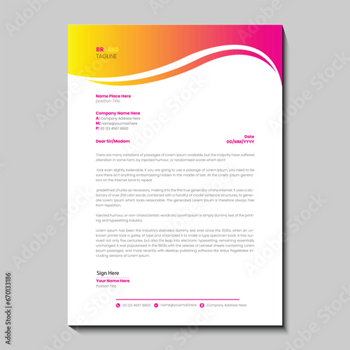 letterhead design for illustrationI am very good at freelancing and have been freelancing for a lon
