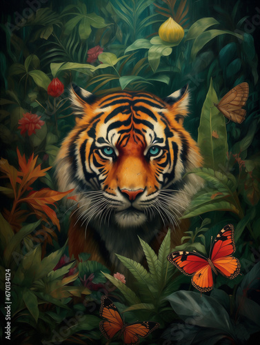 Exotic tiger