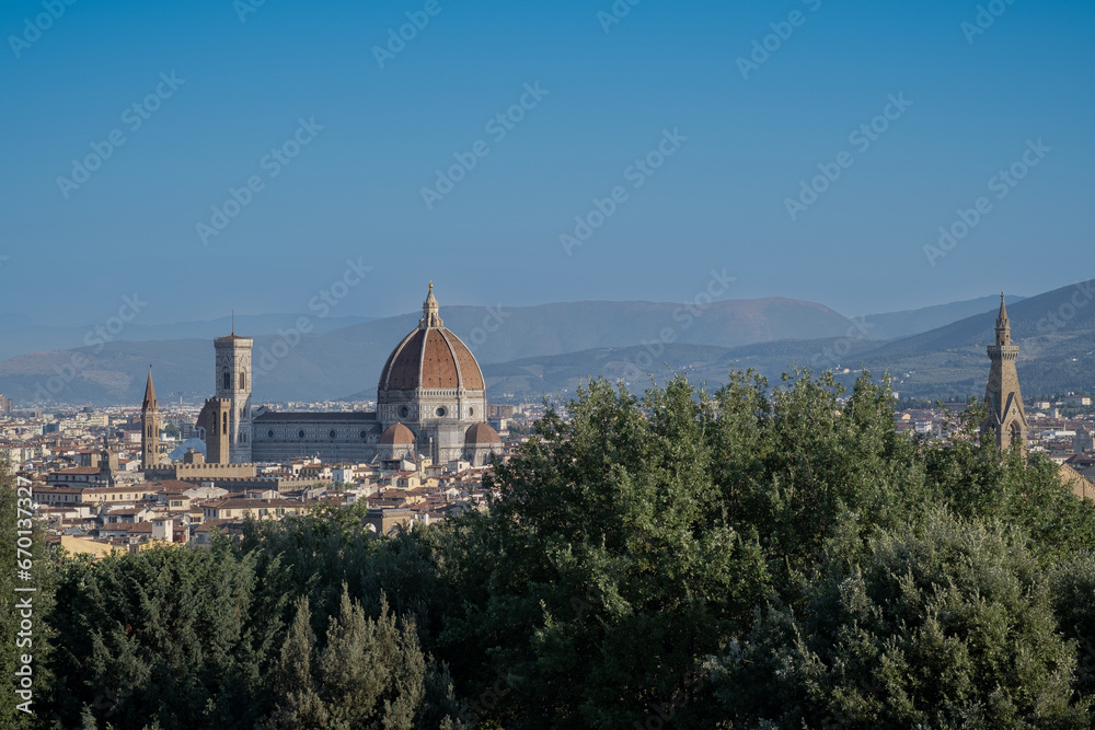 Obraz premium Florence town cityscape in Italy