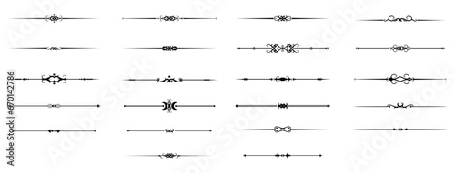 vector floral dividers decoration