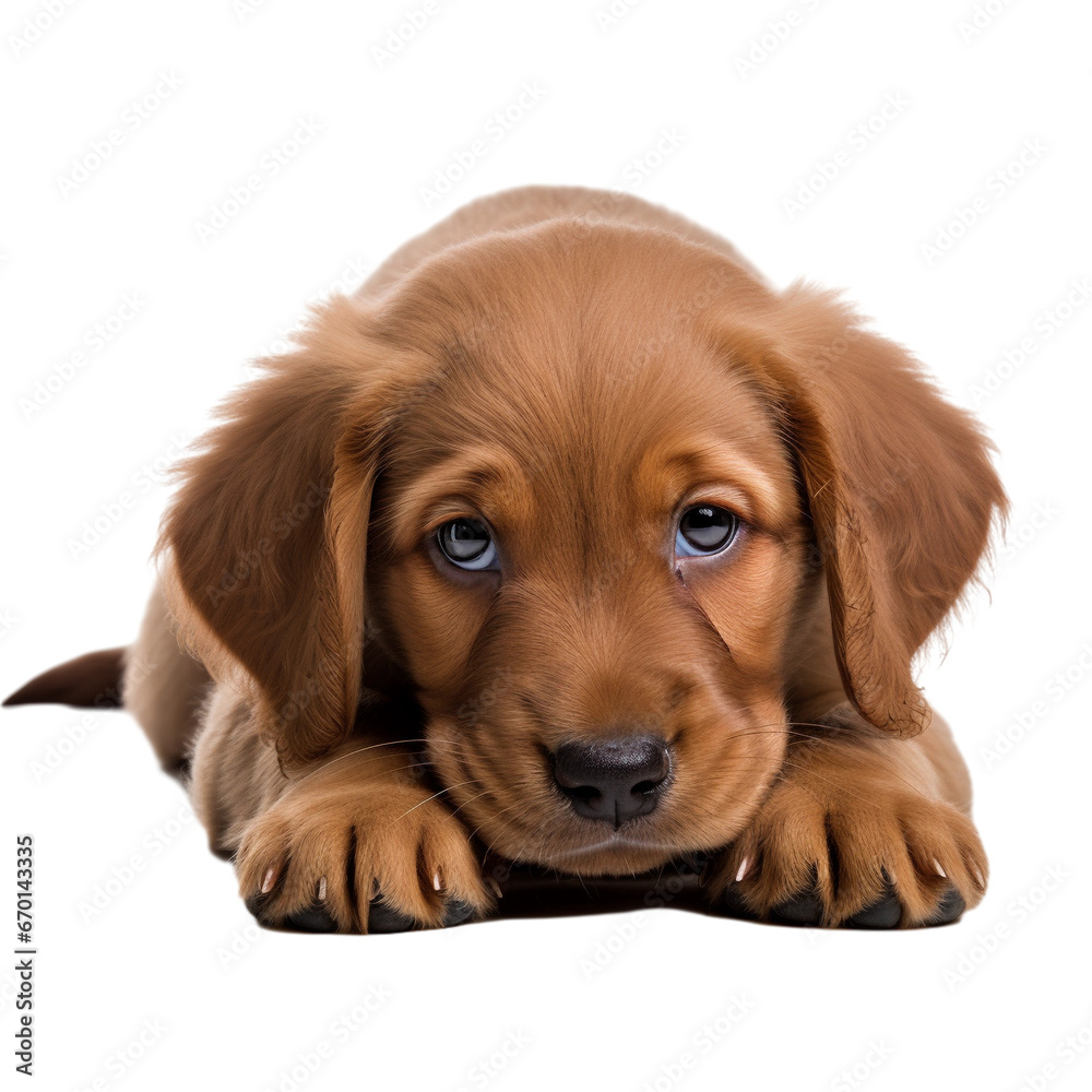 Puppy playing / motion isolated on transparent background Puppy playing / motion isolated on transparent background