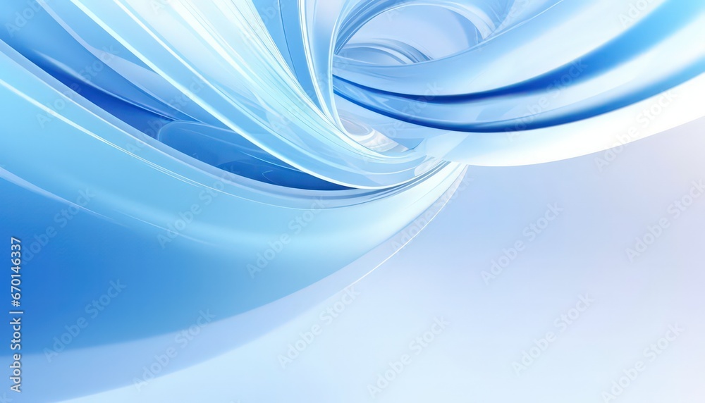 Naklejka premium Abstract background with swirling waves by Generative AI