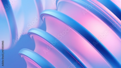 Abstract background with translucent spirals by Generative AI
