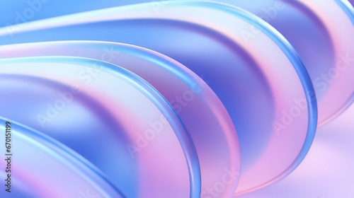 Abstract background with translucent spirals by Generative AI