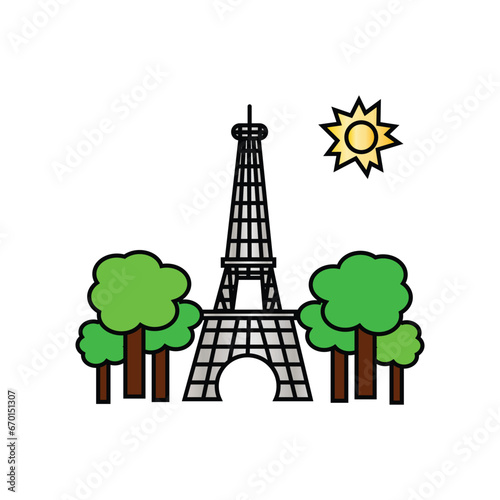 eiffel tower city