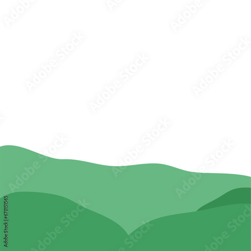 Green Hill Clipart