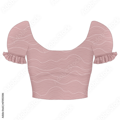 Fashion clothes illustration design stock 