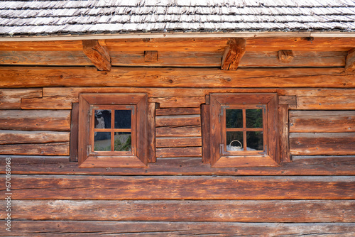 The oldest open-air museum in Slovakia is located on the outskirts of Bardejovské Kúpeľ in the north-east of Slovakia, which also has these wooden houses.