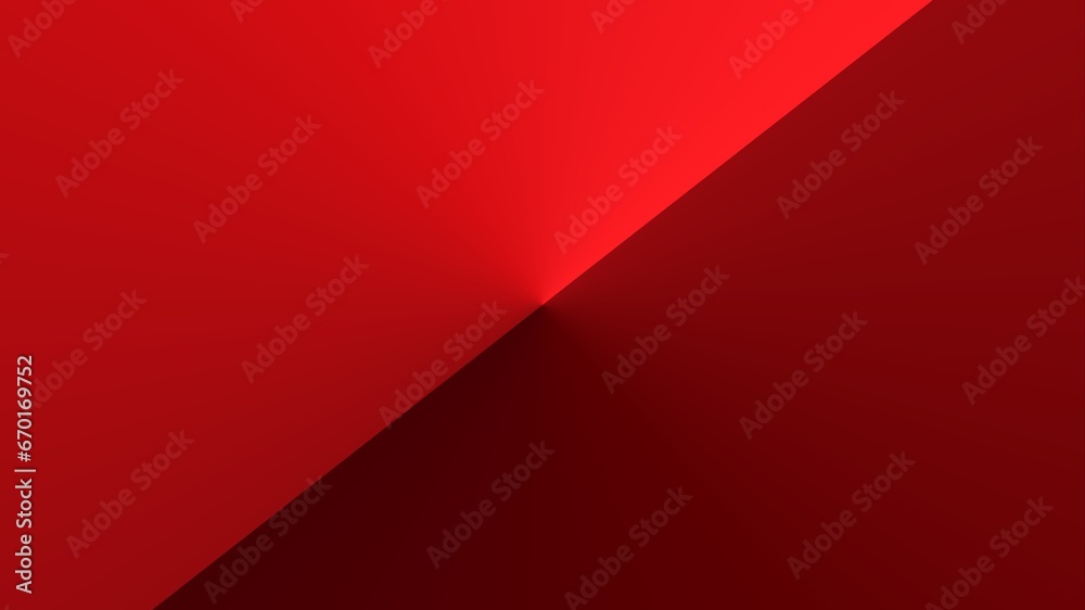 Illustration of a red background divided into two parts with effects Illustration of a red background divided into two parts with effects