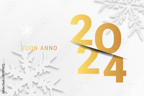 felice anno nuovo - buon anno 2024