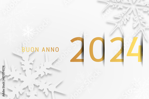 felice anno nuovo - buon anno 2024