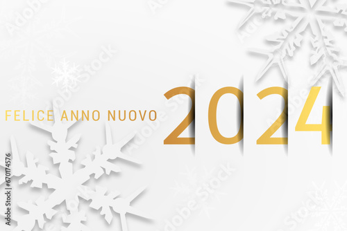 felice anno nuovo - buon anno 2024