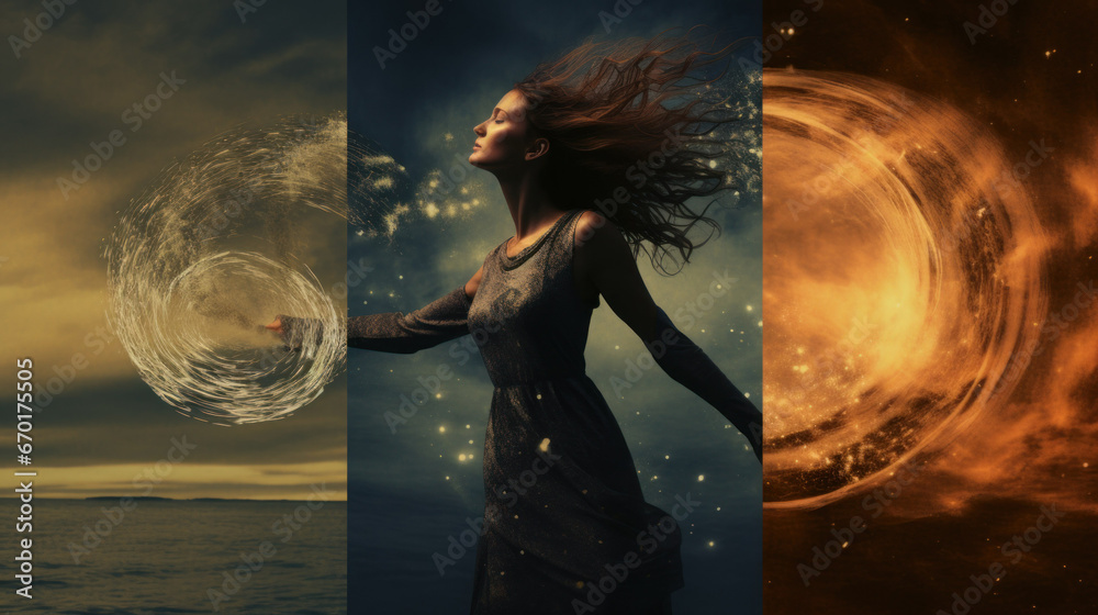Ways to Embrace Feminine Energy. Divine Feminine Qualities. Abstract