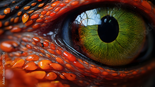 Closeup reptile eye © toomi123