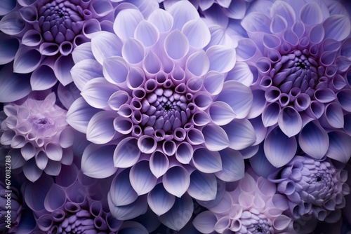 calming shades: the captivating purple bloom. Generative AI