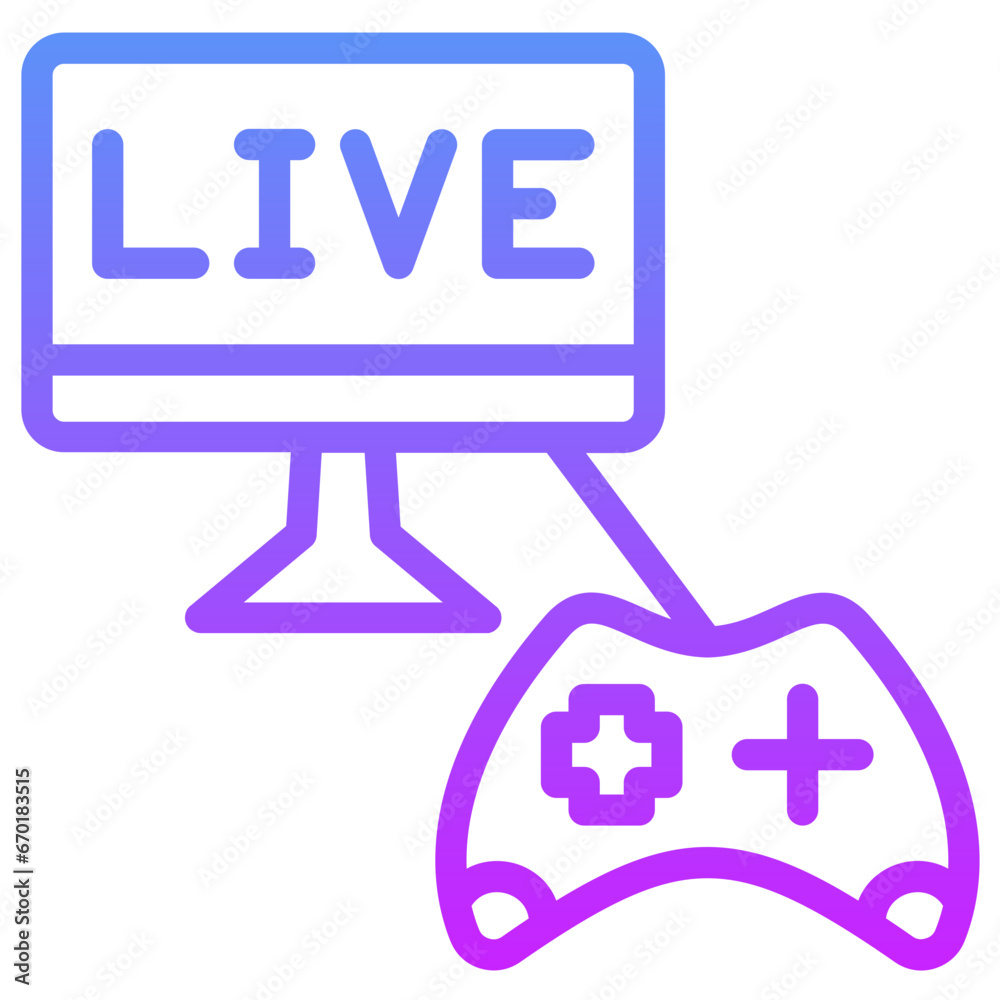 Game Streaming Icon