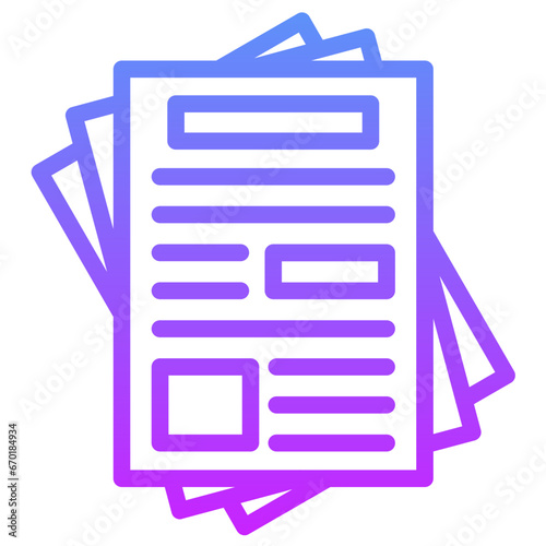 Newspaper Icon