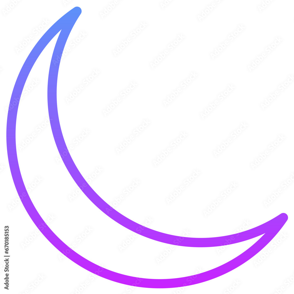 Waxing Moon Icon