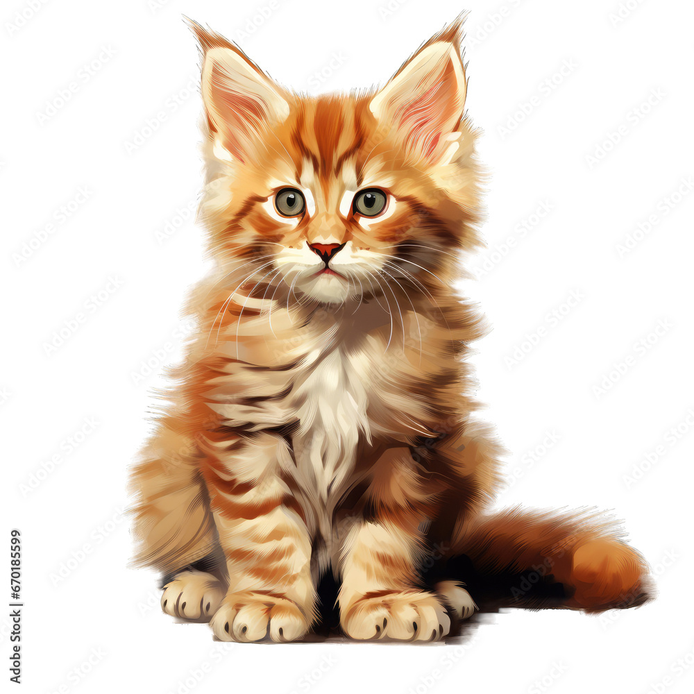Cool Mainecoon clipart