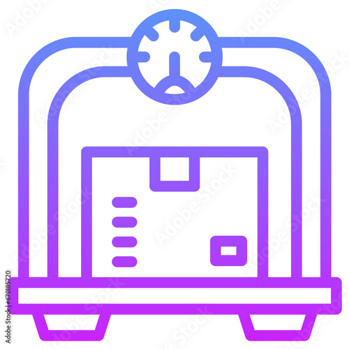 Parcel Weight Icon
