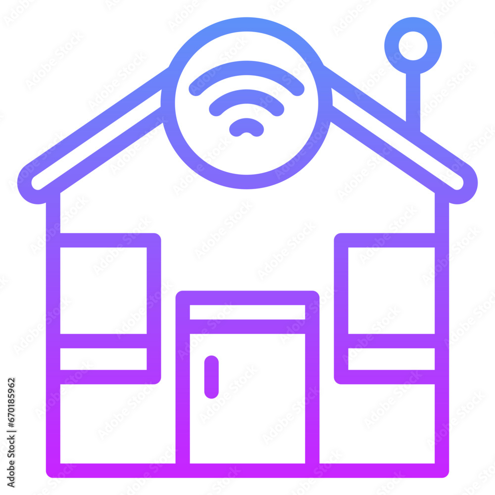 Smart Home Icon Smart Home Icon