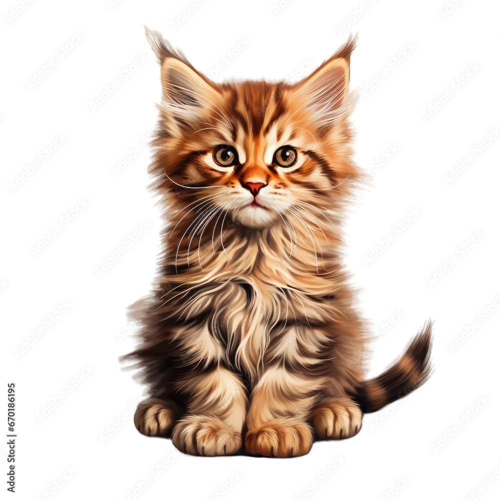 Cool Mainecoon clipart