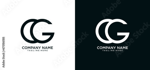 CG INITIAL LOGO DESIGN