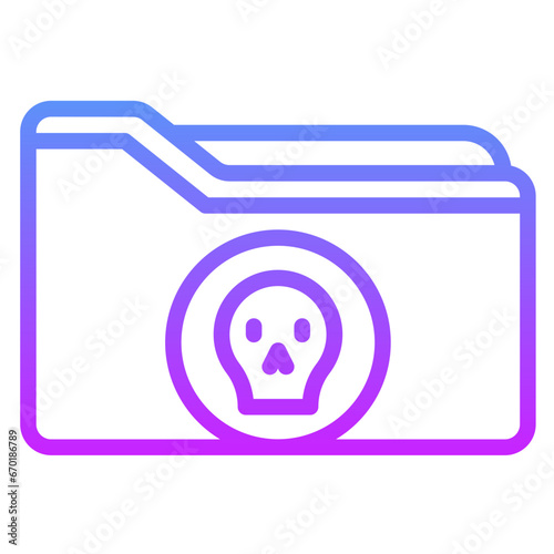 Folder Hacked Icon