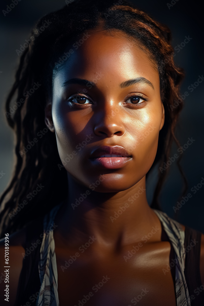 A photo of a beautiful south African woman. A photo of a beautiful south African woman.