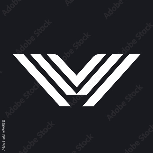 letter v logo