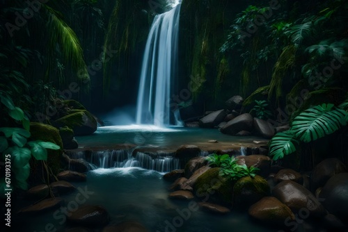 waterfall in the forest © ANAS