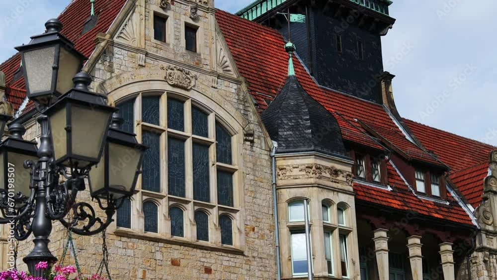 the historic german city of bueckeburg video