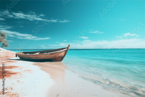 boat on the beach © ants1210