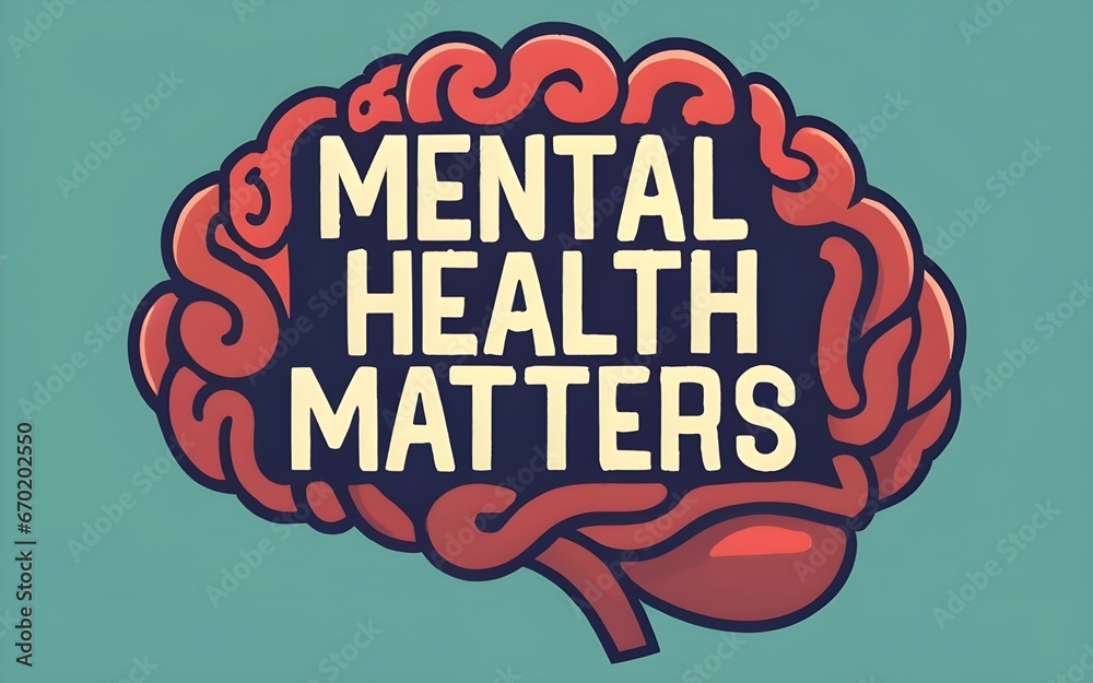 Obraz premium Mental Health Matters