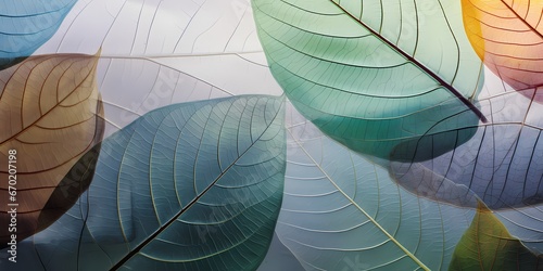 tile  transparent leaves