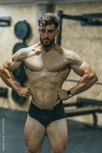 Focused fitness display