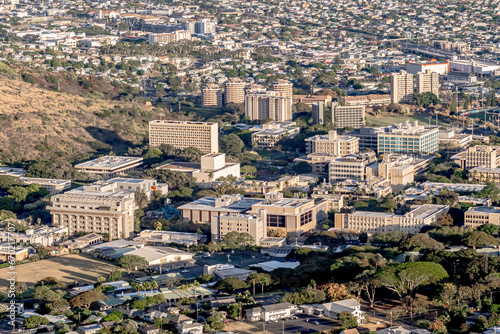 spectacular scenic views of honolulu hawaii on oahu island