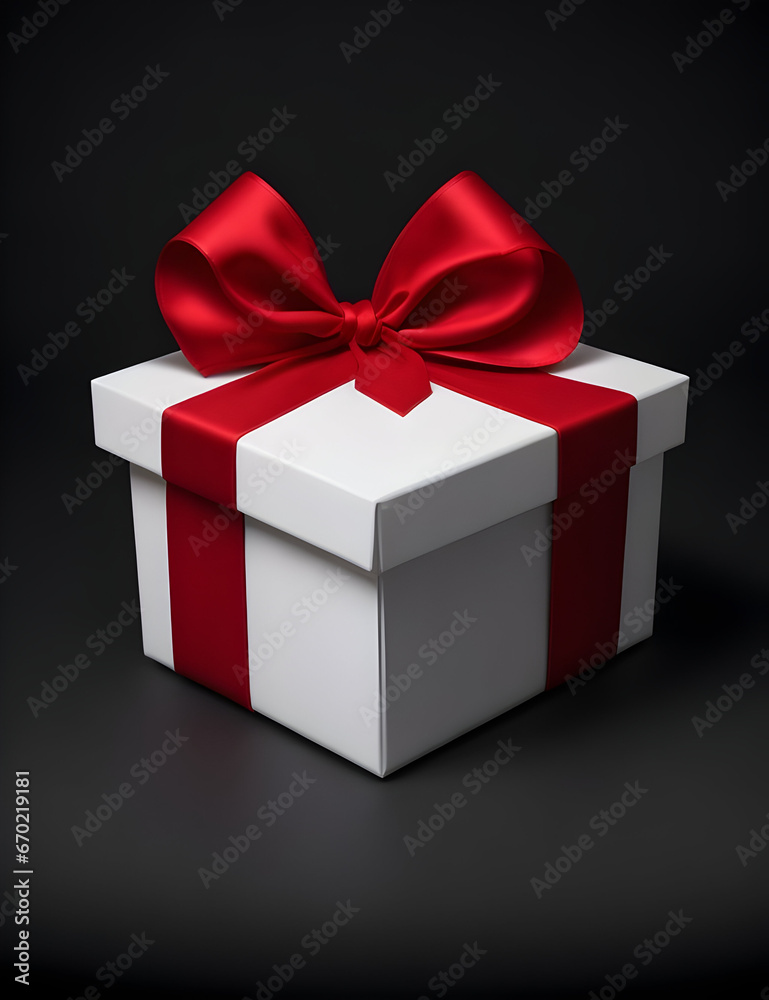 red gift box with ribbon, valentine, birthday, christmas, anniversary red gift box with ribbon, valentine, birthday, christmas, anniversary