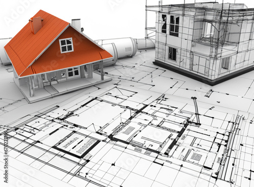 house plan blueprint