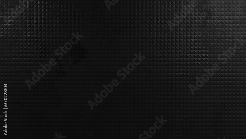 Abstract geometric black cube structure tile background. Seamless geometric pattern background.  3d