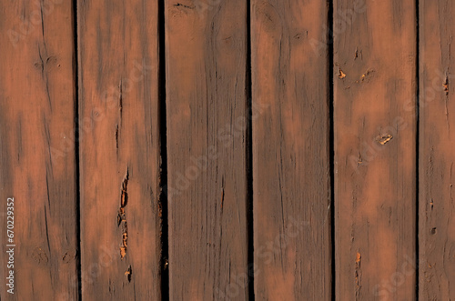 Old-aged wooden red wood wall grunge texture pattern. Redwood background. Wooden floor tiles.
