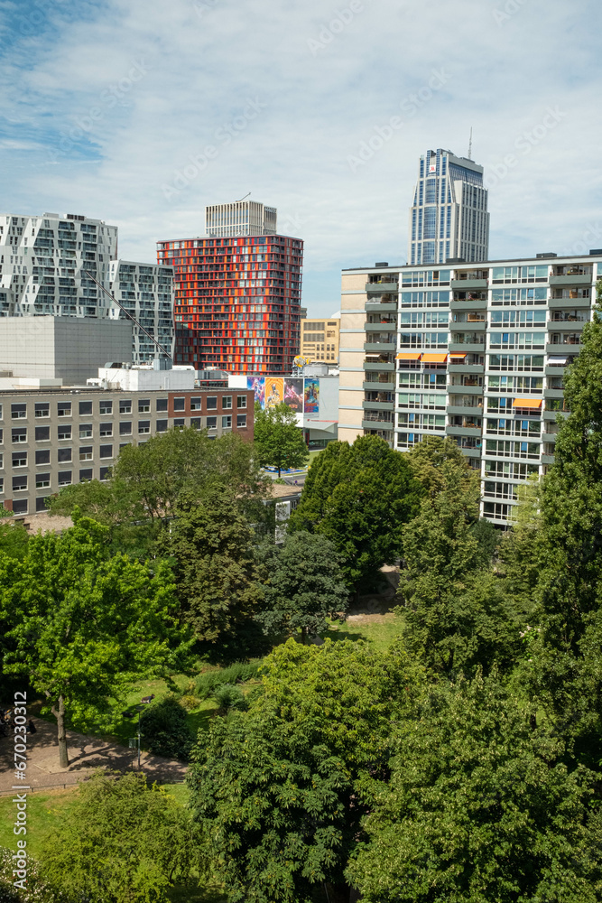 Obraz premium Rotterdam summer 2022