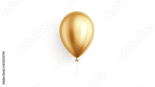 gold helium balloon Birthday balloon flying for par
