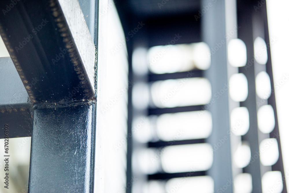 emergency fire stair structure details