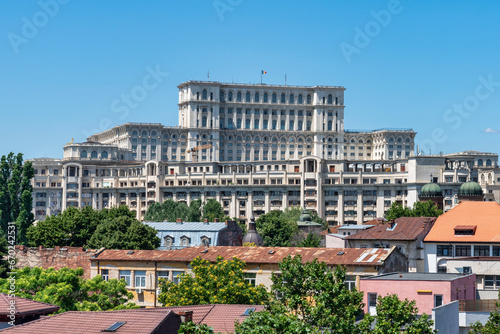 Palace of the Parliament in Bucharest, Romania