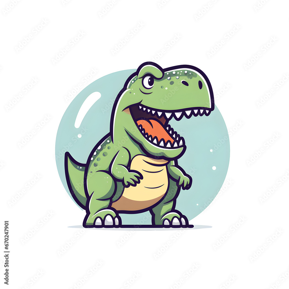 T-Rex in transparent background, Icon T-Rex in transparent background, Icon
