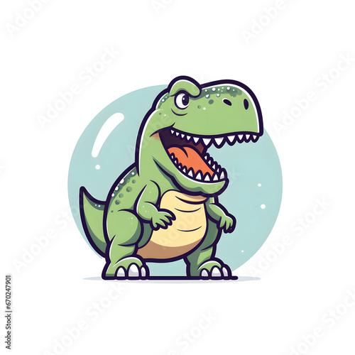 T-Rex in transparent background  Icon