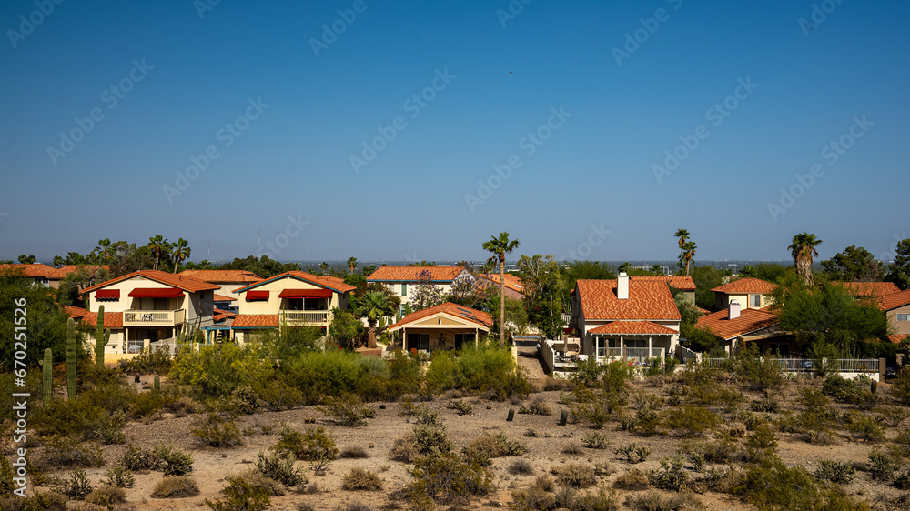 Houses in Arizona.